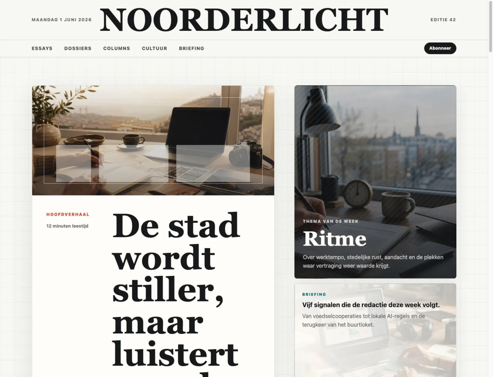 Noorderlicht — blog and magazine