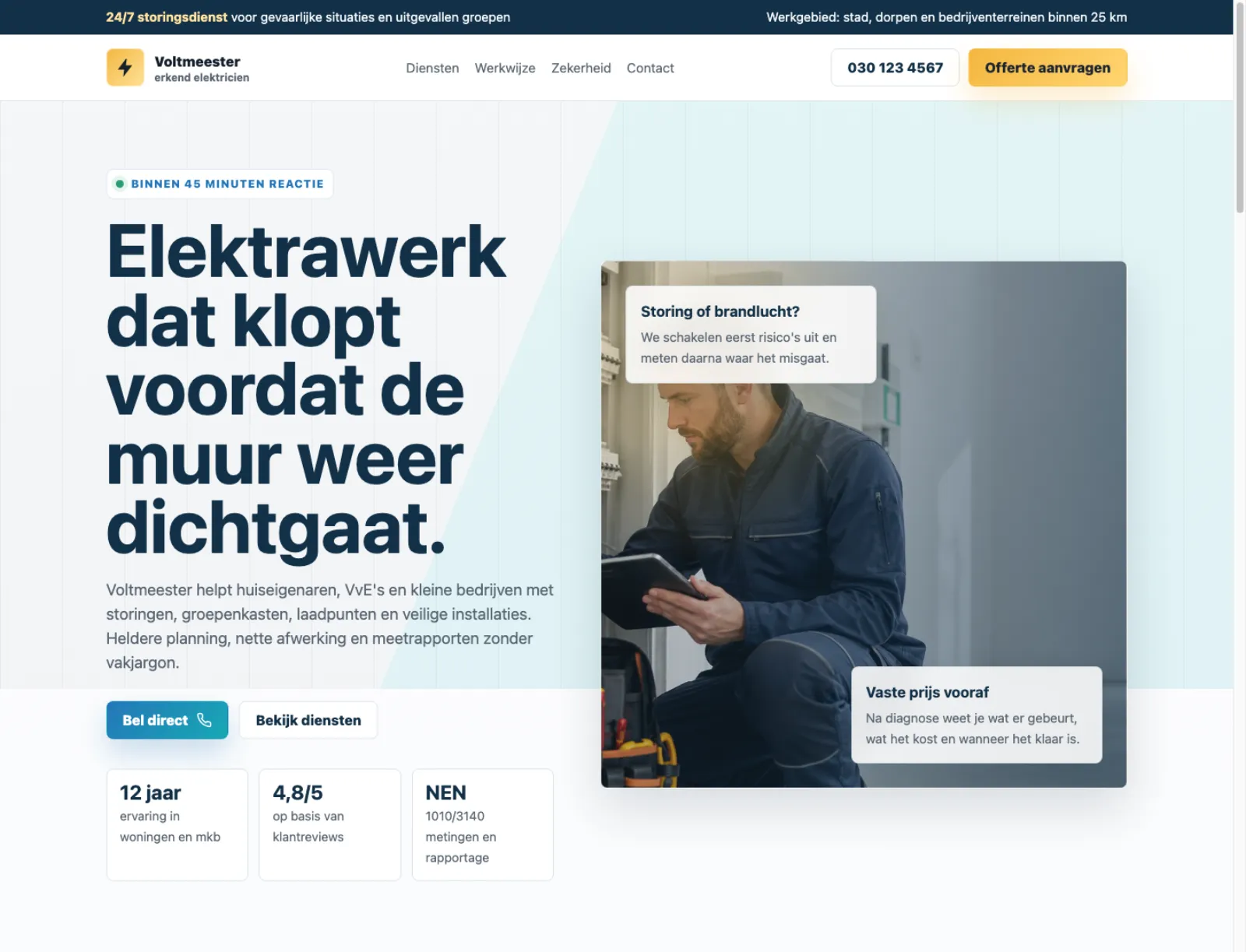 Voltmeester — electrician website